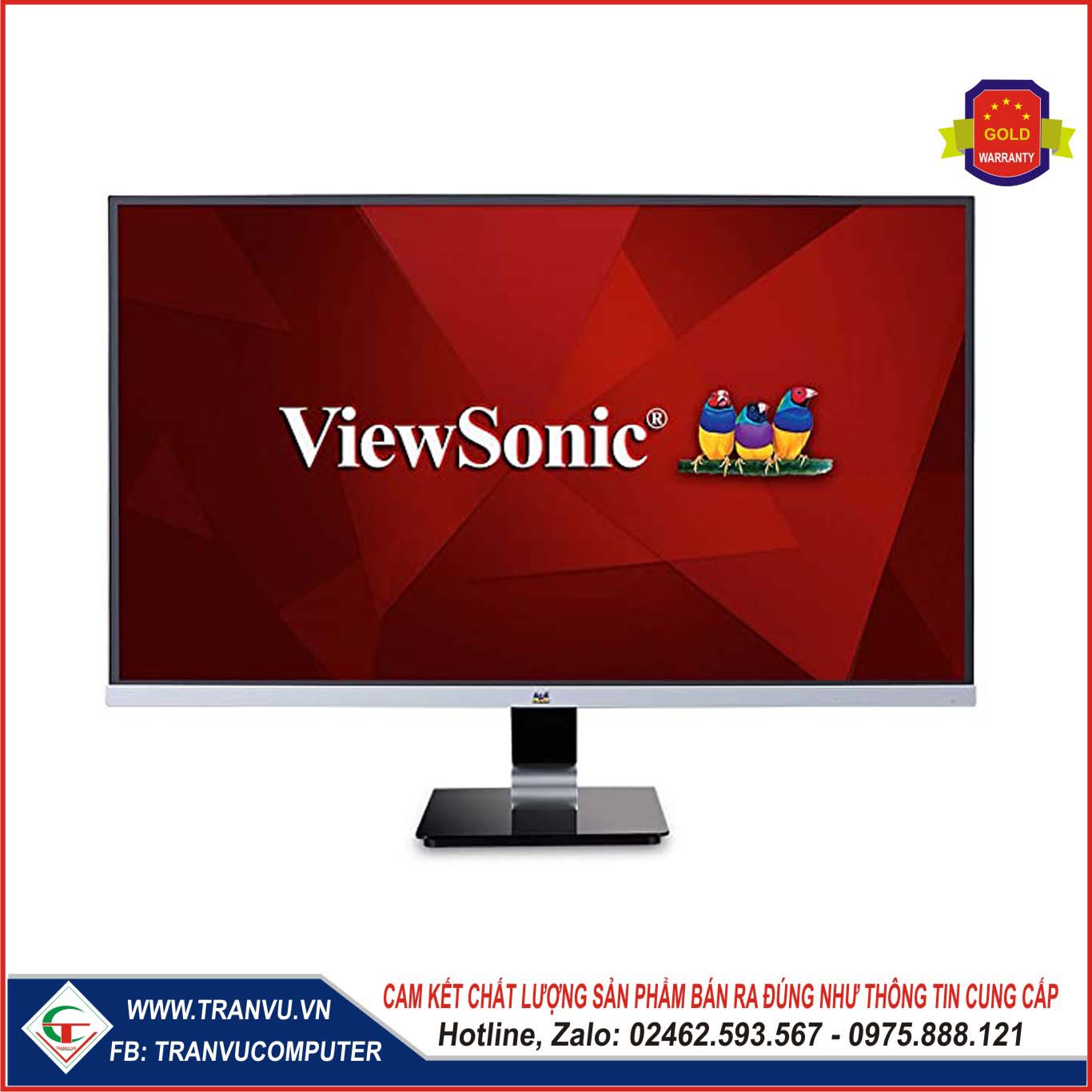 Trần Vũ Pc - Màn hình máy tính Viewsonic 23