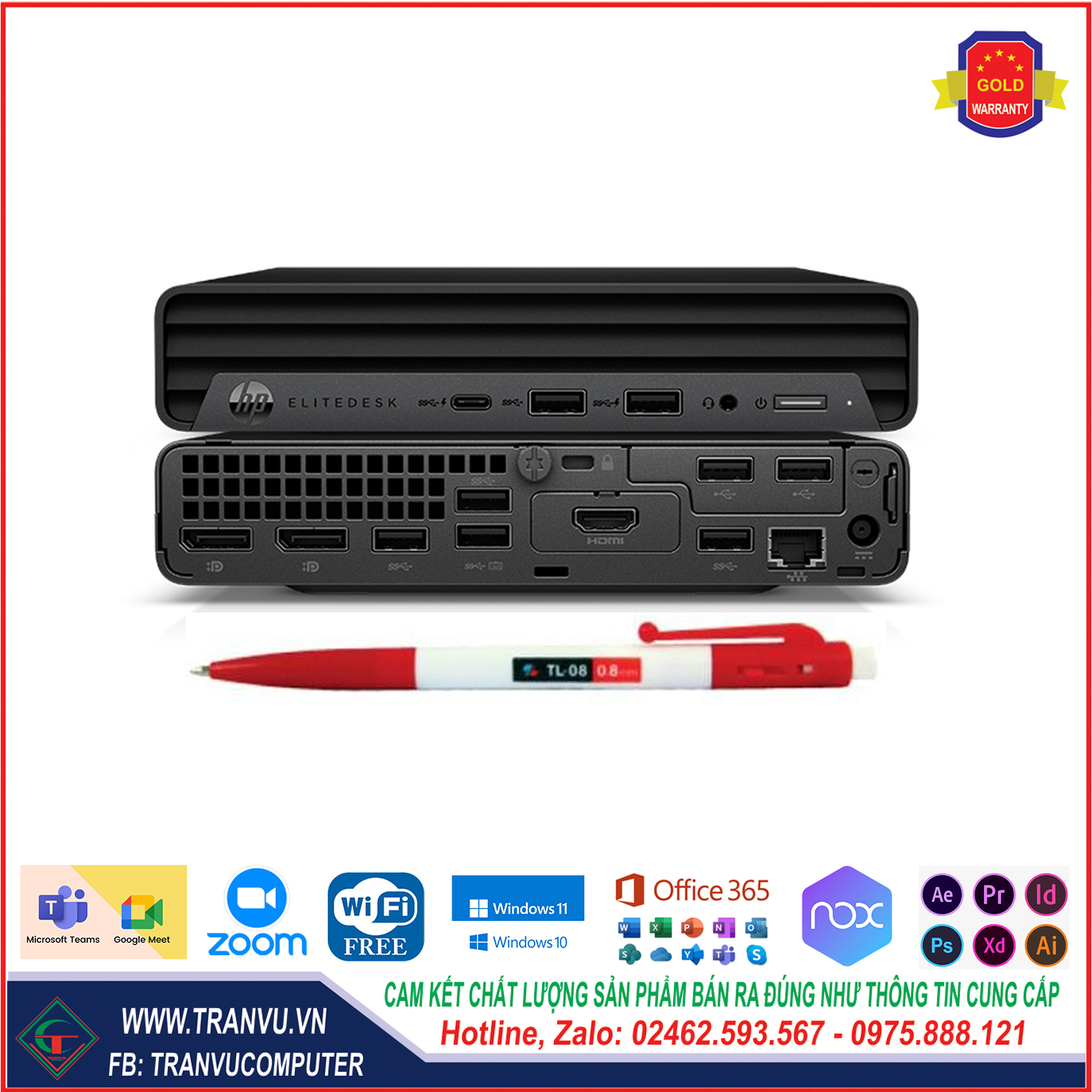 máy tính hp mini siêu nhỏ